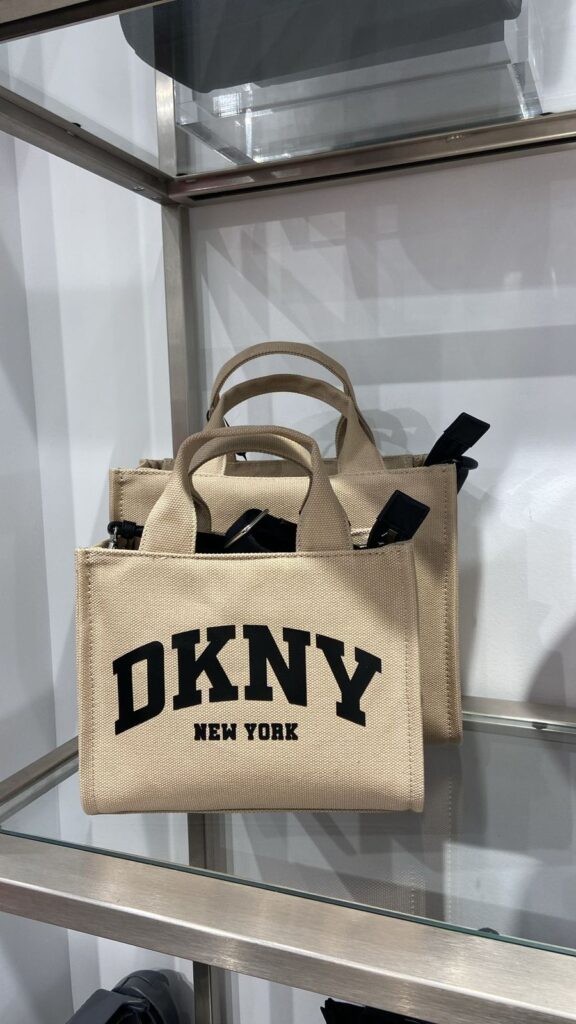 Beige Bag DKNY New York